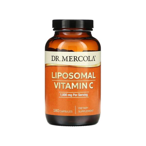 Вітамін Dr. Mercola Liposomal Vitamin C, 1000 мг, 180 капсул