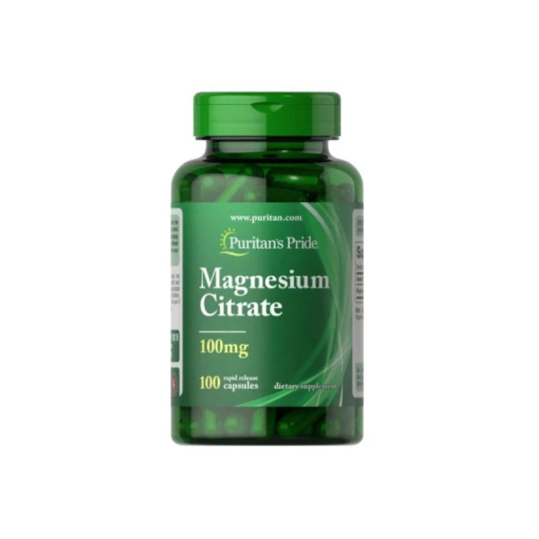 Цитрат магнію Puritan's Pride Magnesium Citrate, 400 мг, 90 капсул
