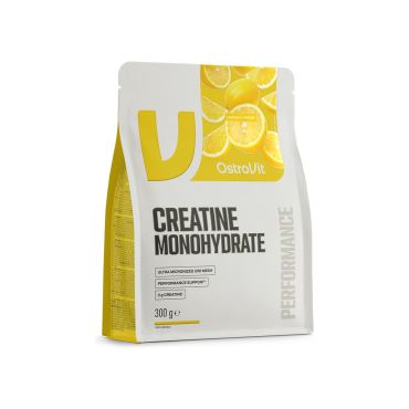 Креатин моногидрат OstroVit Creatine Monohydrate (лимон) 300 г