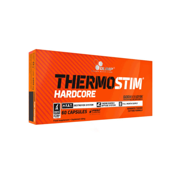 Жироспалювач Olimp Thermo Stim Hardcore, 60 капсул