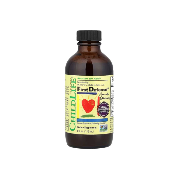 Грінделія та бузина ChildLife Essentials First Defense, 118 мл