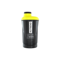 Шейкер Nutrend Shaker 2019 (чорний + жовтий) 600 мл