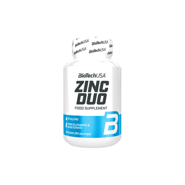 Цинк BioTechUSA Zinc Duo, 60 таблеток