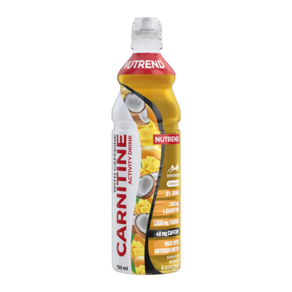 Жироспалювач Nutrend Carnitine Drink + Caffeine (манго + кокос) 750 мл