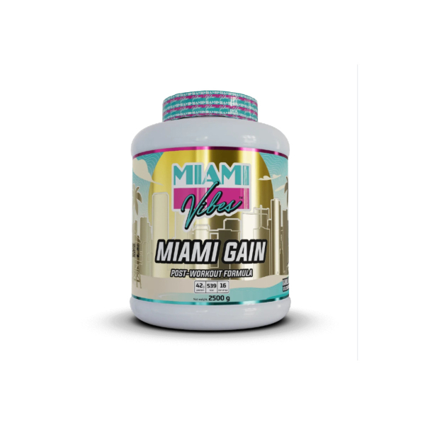 Гейнер MIAMI VIBES Miami Gain (ваниль) 2500 г