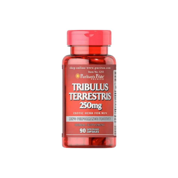 Якірці Puritan's Pride Tribulus Terrestris, 250 мг, 90 капсул