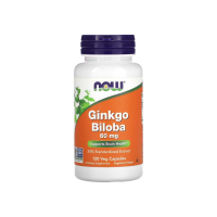 Гінкго білоба Now Foods Ginkgo Biloba, 60 мг, 120 капсул
