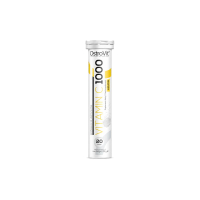 Вітамін C OstroVit Vitamin C 1000 мг (лимон) 20 таблеток 