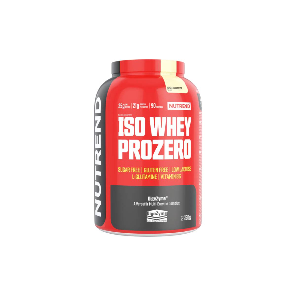 Протеин Nutrend Iso Whey ProZero (белый шоколад) 2250 г