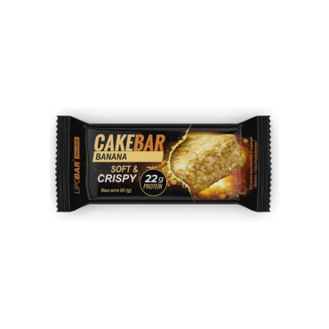 Протеїновий батончик Lipobar CakeBar (банан) 60 г 