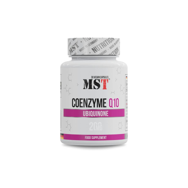 Коензим Q10 MST Coenzyme Q10, 200 мг, 30 капсул 