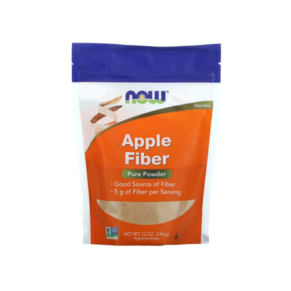 Клітковина з яблука Now Foods Apple Fiber Powder, 340 г