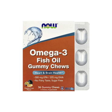 Омега-3 Now Foods Omega-3 Fish Oil, 36 жевательных конфет