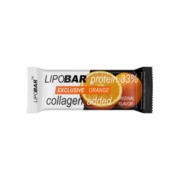 Протеїновий батончик Lipobar (апельсин) 50 г