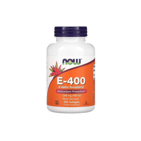 Витамин Now Foods E-400 DA, 250 софтгелей
