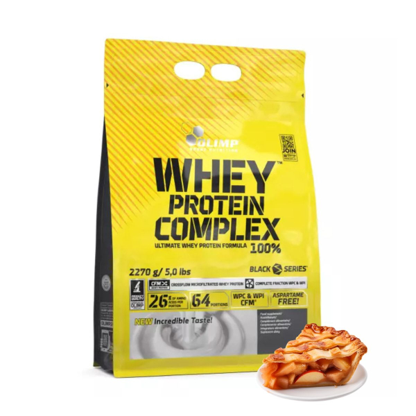 Протеин Olimp Whey Protein Complex 100% (яблочный пирог) 2270 г