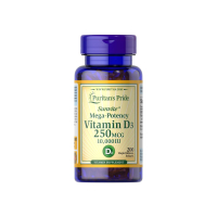 Вітамін Puritan's Pride Vitamin D3, 250 мкг (10000 IU), 200 софтгелів
