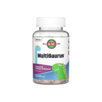 Мультивітаміни для дітей KAL MultiSaurus, Chewable (ягідне асорті) 60 жувальних вітамінів