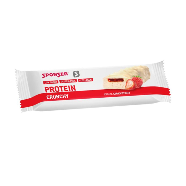 Протеїновий батончик Sponser Crunchy Protein Bar (полуниця) 50 г