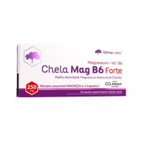 Магній та вітамін В6 Olimp Chela Mag B6 Forte, 60 капсул