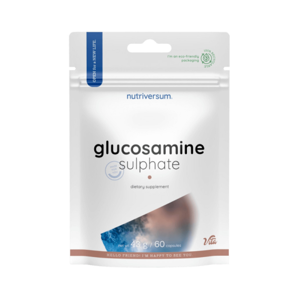 Глюкозамін Nutriversum Glucosamine Sulfate, 60 капсул