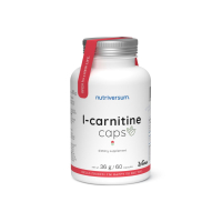 Жироспалювач Nutriversum L-Carnitine Caps, 60 капсул