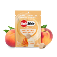 Жувальні сольові таблетки SaltStick Fastchews (персик)  10 таблеток