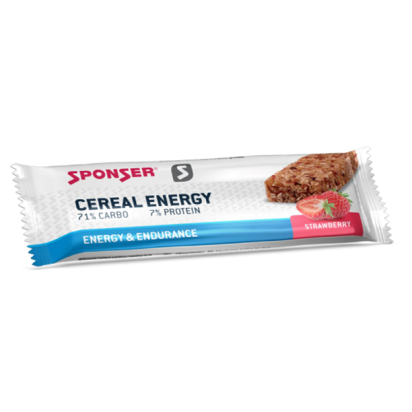 Енергетичний батончик Sponser Cereal Energy (полуниця) 40 г 