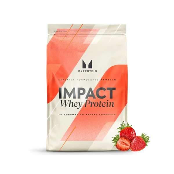 Протеин Myprotein Impact Whey Protein (натуральная клубника) 2500 г