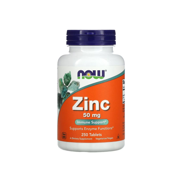 Цинк глюконат Now Foods Zinc Gluconate, 50 мг, 250 таблеток