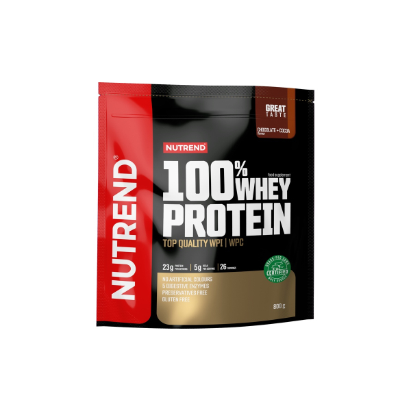 Протеин Nutrend 100% Whey Protein (шоколад - какао) 800 г