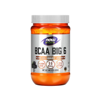 Аминокислота Now Foods BCAA Big 6 Powder (виноград) 600 г