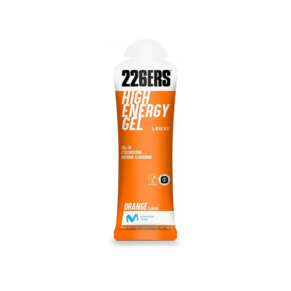 Гель енергетичний 226ERS High Energy Gel BCAA (апельсин) 76 г