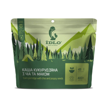 Каша кукурудзяна з чіа та маком ЇDLO, 100 г