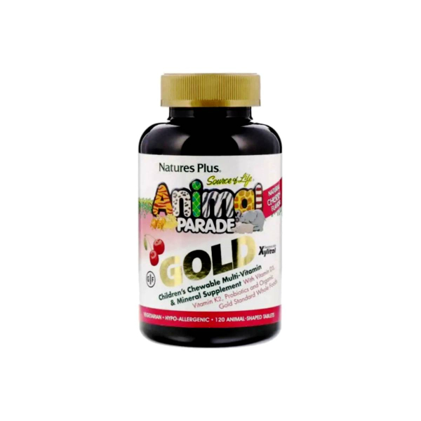 Мультивітаміни для дітей Nature's Plus AP GOLD (вишня) 120 жувальних таблеток