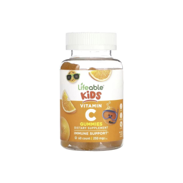 Вітамін C для дітей Lifeable Vitamin C Kids, 60 жуйок