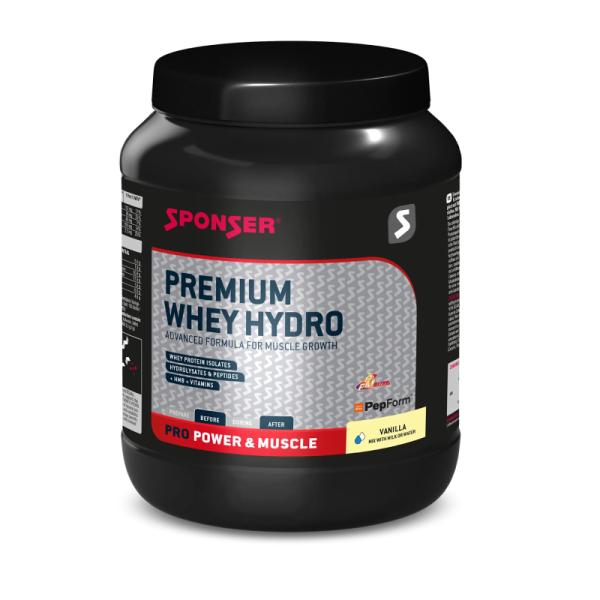 Протеїн Sponser Premium Whey Hydro (ваніль) 850 г