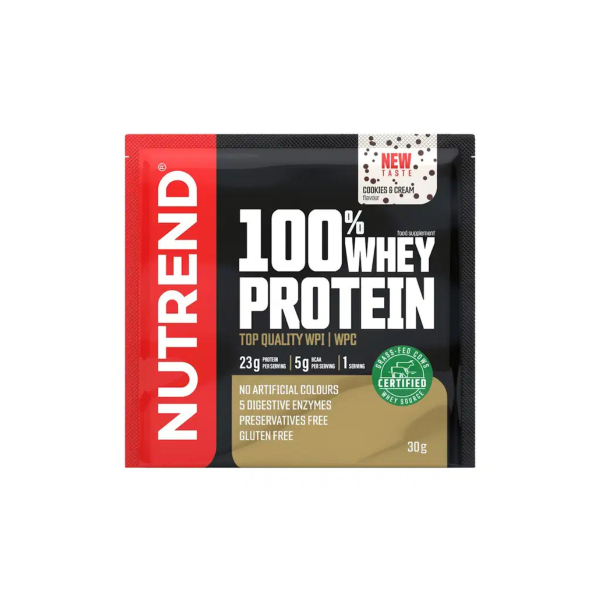 Протеин Nutrend 100% Whey Protein (печенье с кремом) 30 г