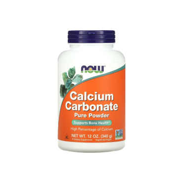 Карбонат кальцію Now Foods Calcium Carbonate Powder, 340 г