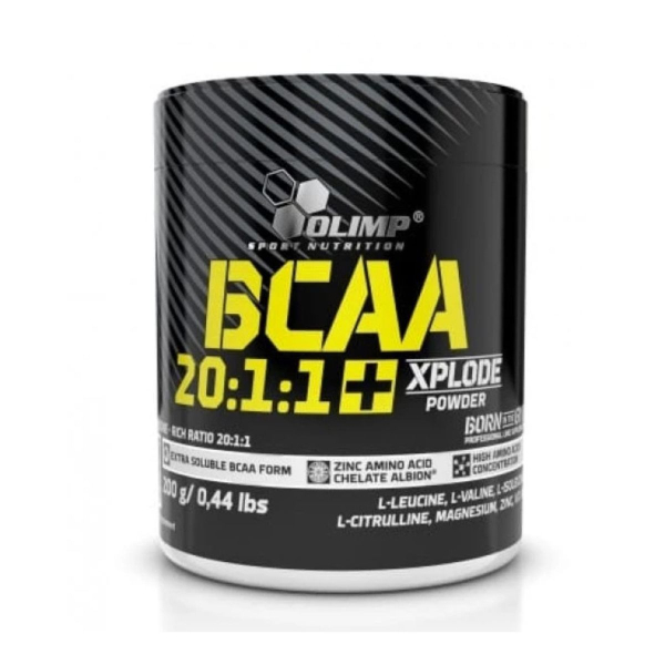 Амінокислоти Olimp BCAA 20:1:1 Xplode (грейпфрут) 200 г 