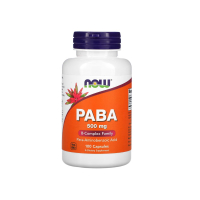 Витамин B Now Foods PABA, 500 мг, 100 капсул 