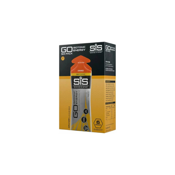 Гель ізотонічний SiS GO Isotonic Energy Gel (апельсин) 6x60 мл