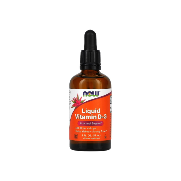 Жидкий витамин Now Foods Liquid Vitamin D-3, 59 мл