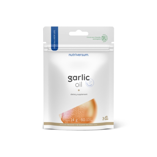 Часникова олія Nutriversum Garlic Oil, 60 капсул