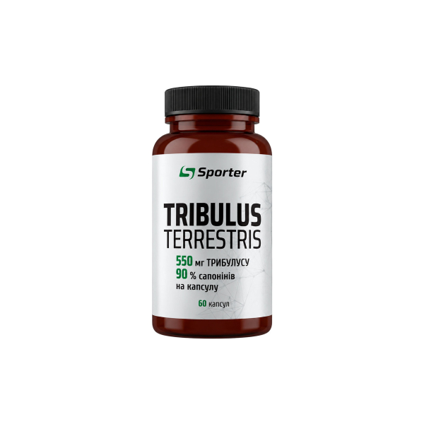 Трибулус Sporter Tribulus Terrestris, 60 капсул