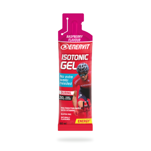 Гель ізотонічний Enervit Go Isotonic Gel (малина) 65 мл