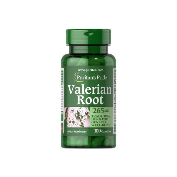 Корінь валеріани Puritan's Pride Valerian Root, 265 мг, 100 капсул