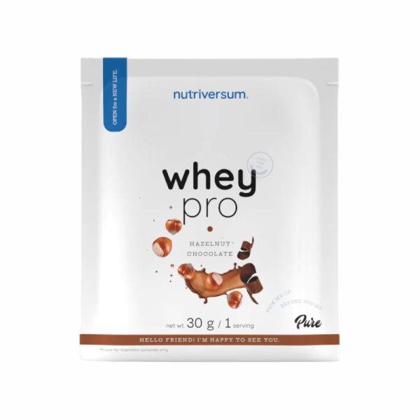 Протеїн Nutriversum Whey Pro (шоколад з фундуком) 30 г