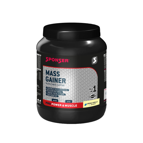 Гейнер Sponser Mass Gainer (ваниль) 1200 г - срок годности  до 30/08/26