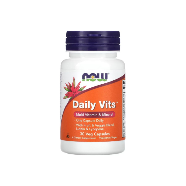 Мультивитамини Now Foods Daily Vits Multi, 30 капсул